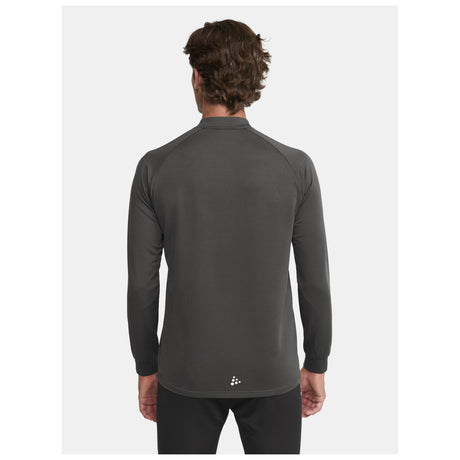 Extend Half Zip M - Dark Grey - Closeup 3