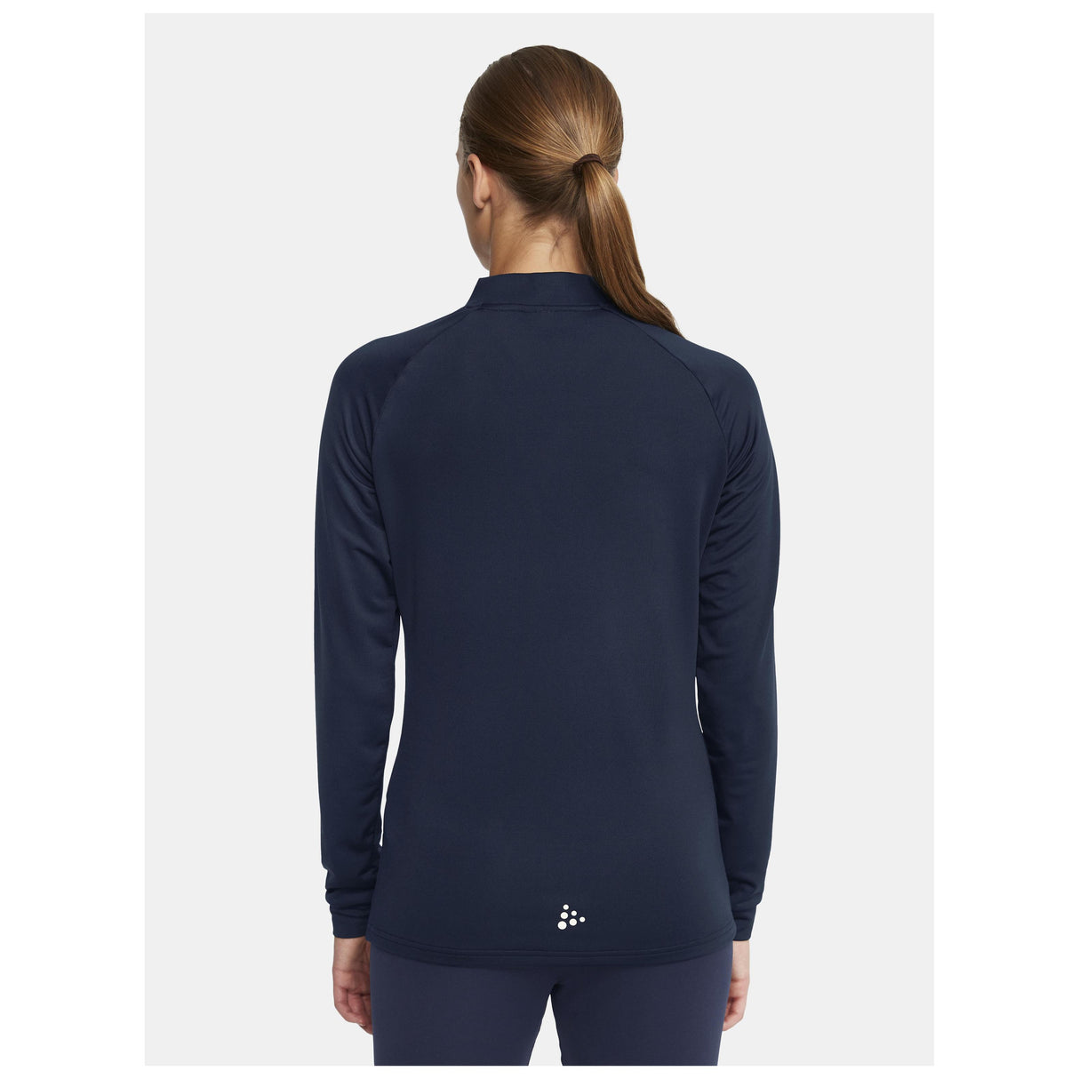 Extend Half Zip W - Navy - Closeup 3
