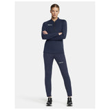 Extend Half Zip W - Navy - Closeup 7