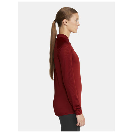 Extend Half Zip W - Dark Red - Closeup 2