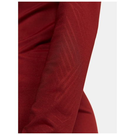 Extend Half Zip W - Dark Red - Closeup 5