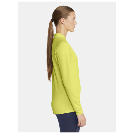 Extend Half Zip W - Yellow - Closeup 2