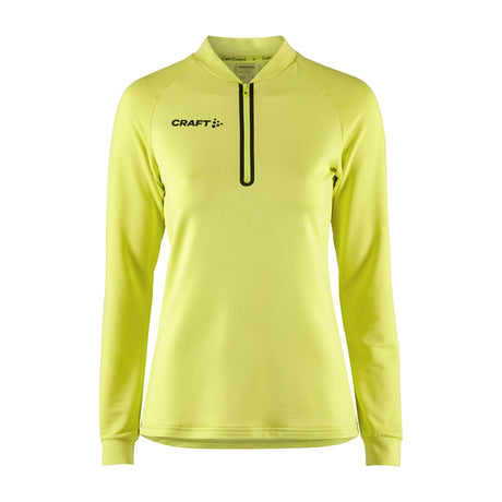Extend Half Zip W - Yellow - Front