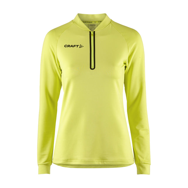 Extend Half Zip W - Yellow - Front