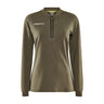 Extend Half Zip W - Dark Green - Front