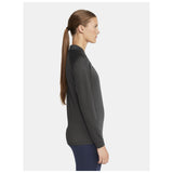 Extend Half Zip W - Dark Grey - Closeup 2