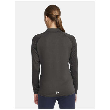 Extend Half Zip W - Dark Grey - Closeup 3