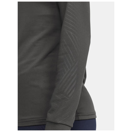 Extend Half Zip W - Dark Grey - Closeup 5