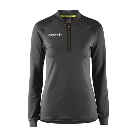 Extend Half Zip W - Dark Grey - Front