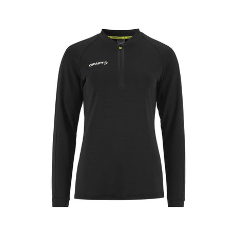 Extend Half Zip W - Black - Front