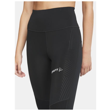 Extend Force Tights W - Black - Closeup 4