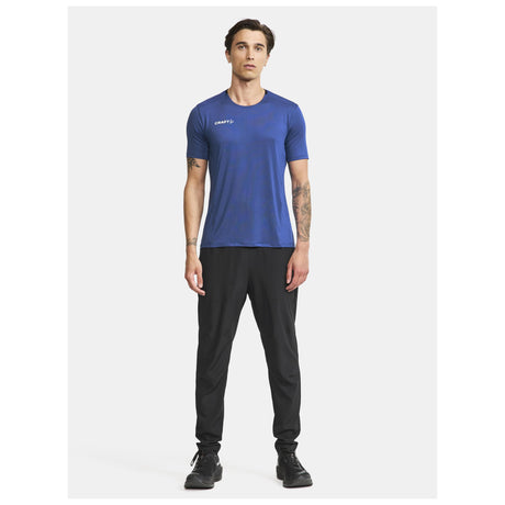 Extend Jersey M - Cobalt - Closeup 6