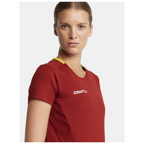 Extend Jersey W - Dark Red - Closeup 4