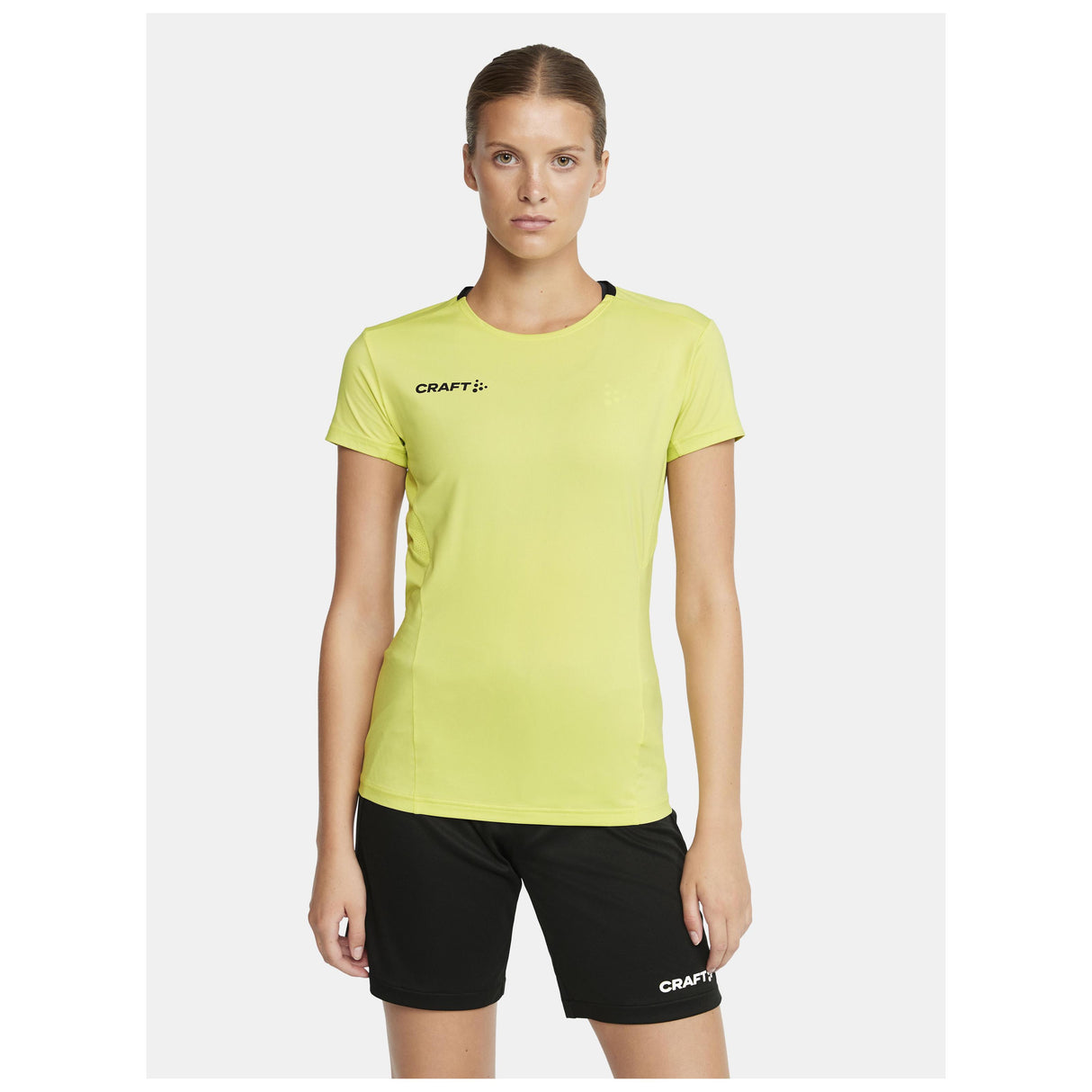 Extend Jersey W - Yellow - Closeup 1