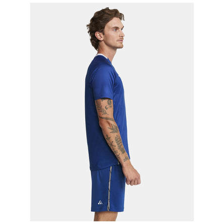 Premier Solid Jersey M - Cobalt - Closeup 2