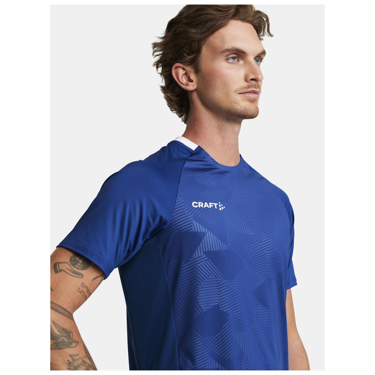 Premier Solid Jersey M - Cobalt - Closeup 5