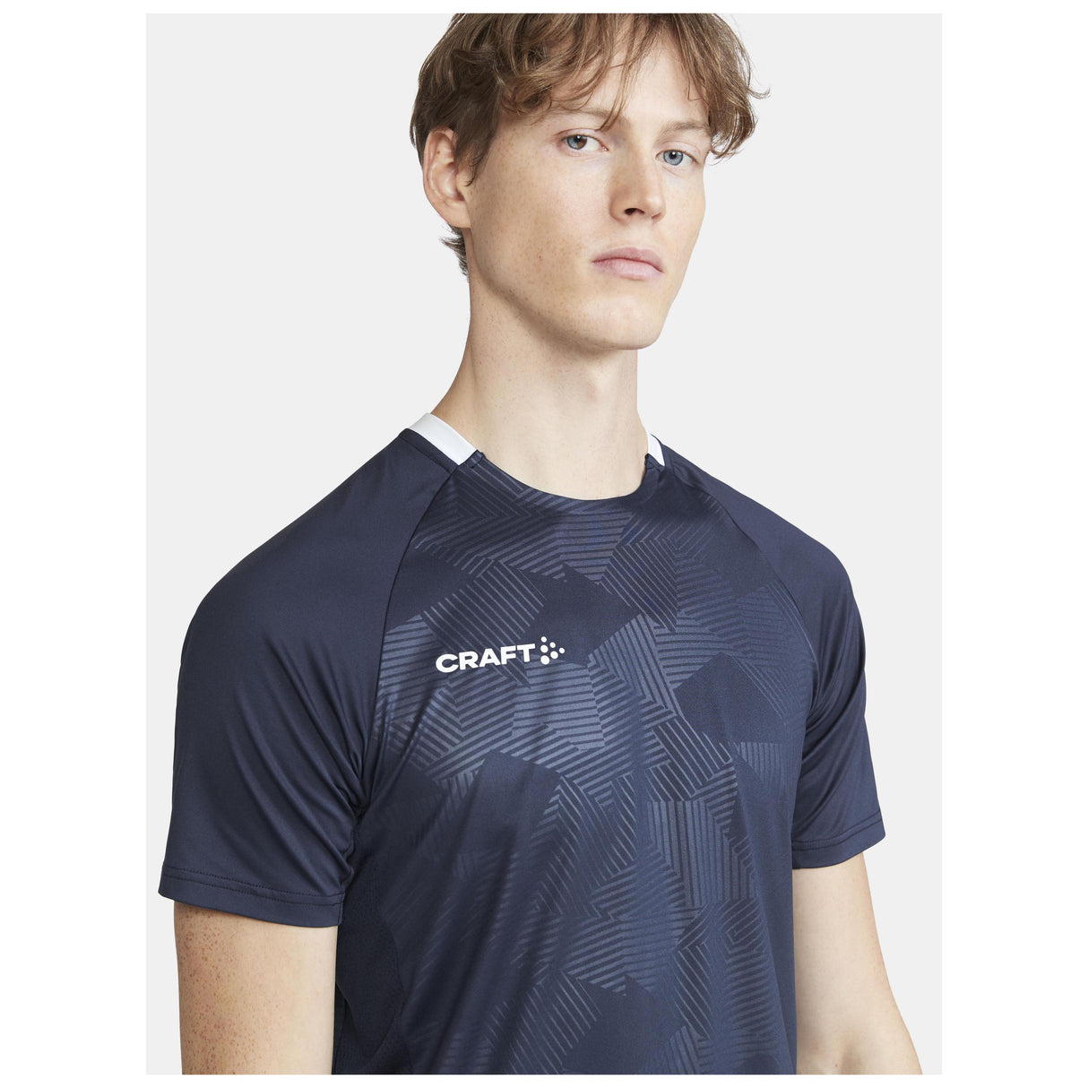 Premier Solid Jersey M - Navy - Closeup 4