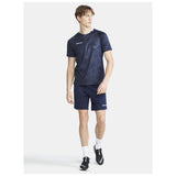 Premier Solid Jersey M - Navy - Closeup 6