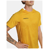 Premier Solid Jersey M - Yellow - Closeup 4