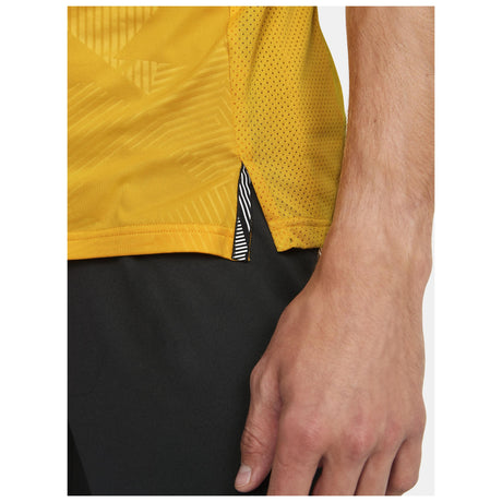 Premier Solid Jersey M - Yellow - Closeup 5
