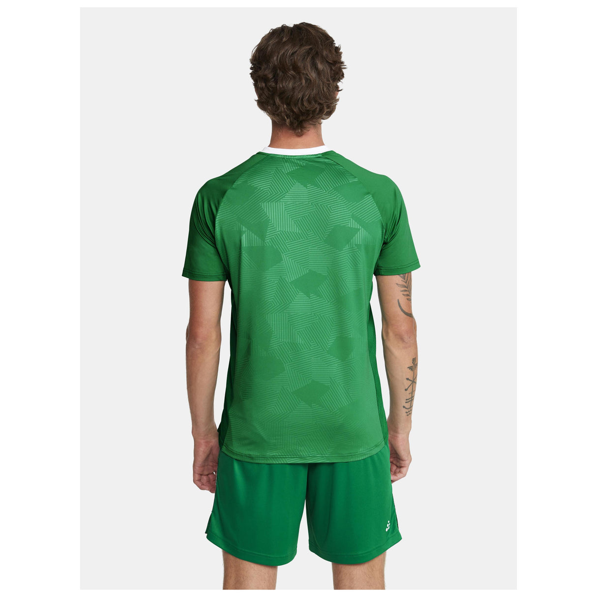 Premier Solid Jersey M - Green - Closeup 3
