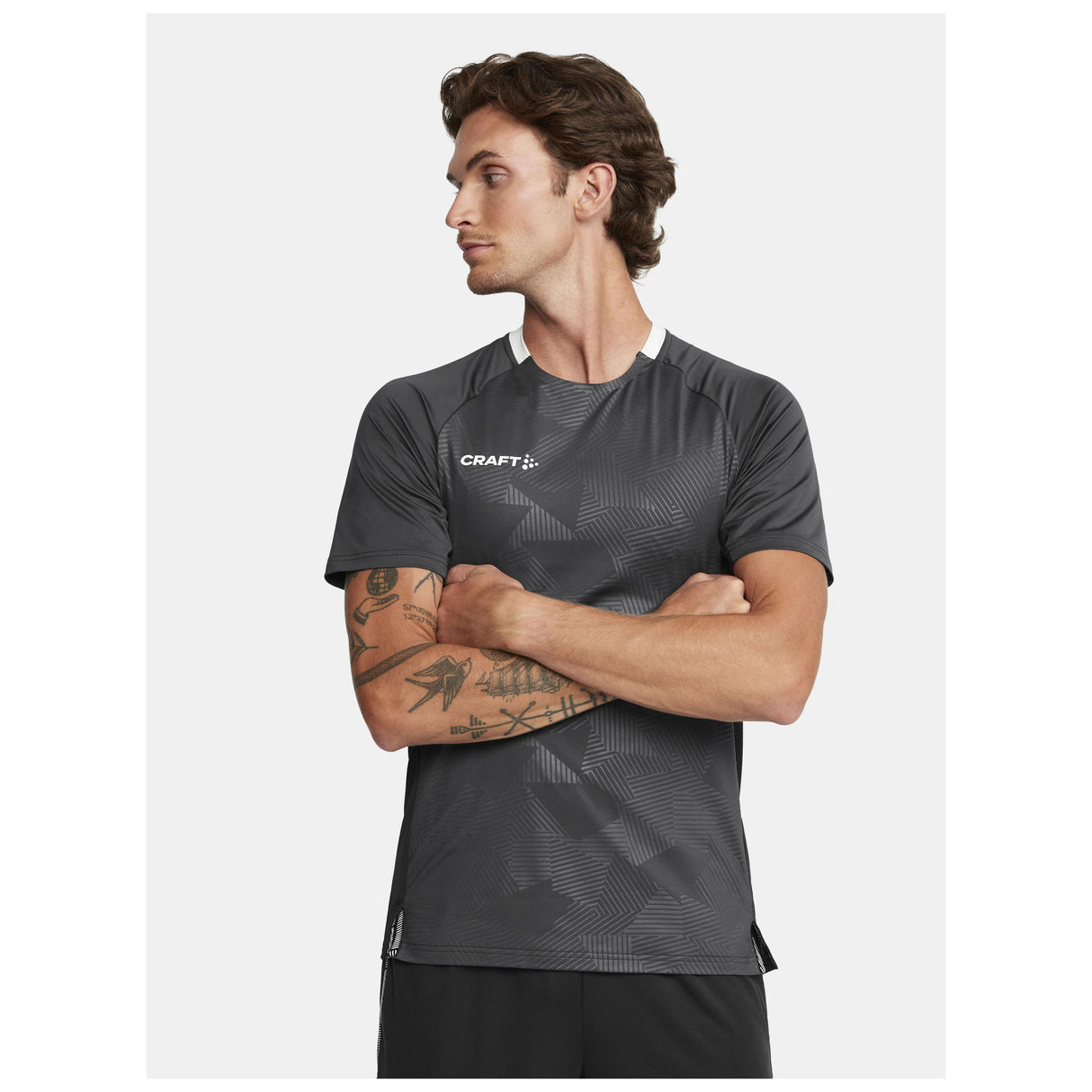 Premier Solid Jersey M - Dark Grey - Closeup 1