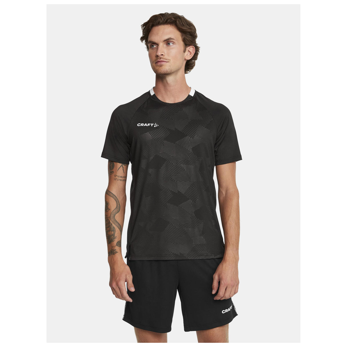 Premier Solid Jersey M - Black - Closeup 1