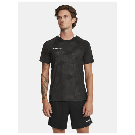 Premier Solid Jersey M - Black - Closeup 1