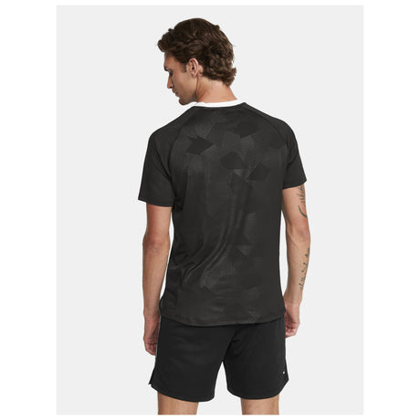 Premier Solid Jersey M - Black - Closeup 3