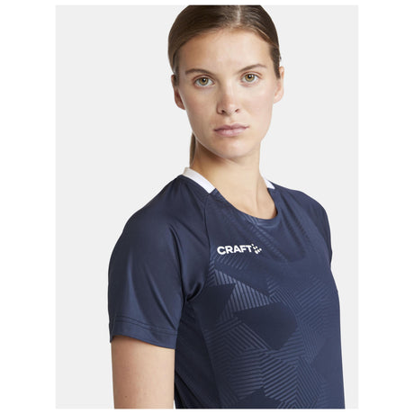 Premier Solid Jersey W - Navy - Closeup 4