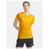 Premier Solid Jersey W - Yellow - Closeup 1
