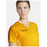 Premier Solid Jersey W - Yellow - Closeup 4