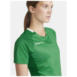 Premier Solid Jersey W - Green - Closeup 4
