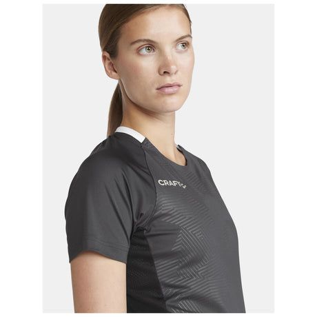 Premier Solid Jersey W - Dark Grey - Closeup 4