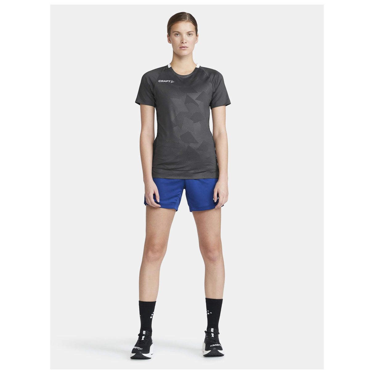 Premier Solid Jersey W - Dark Grey - Closeup 6