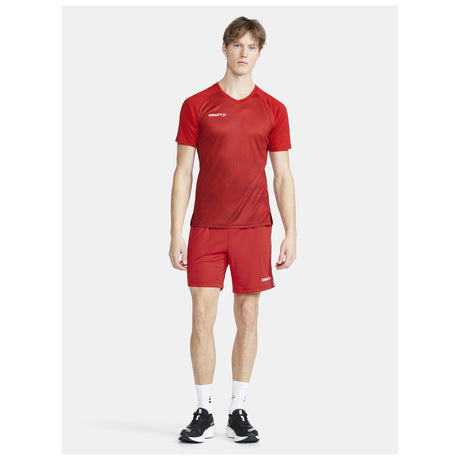 Premier Shorts M - Red - Closeup 5