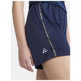 Premier Shorts W - Navy - Closeup 4