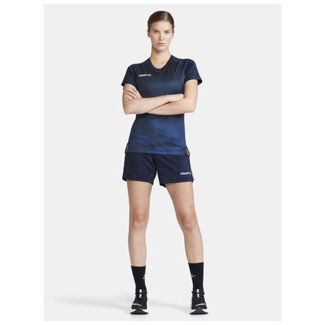 Premier Shorts W - Navy - Closeup 5