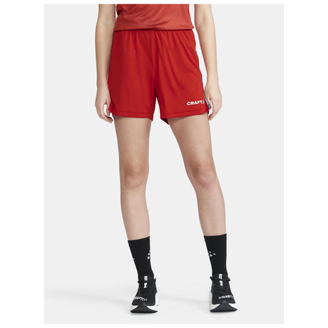 Premier Shorts W - Red - Closeup 1