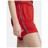 Premier Shorts W - Red - Closeup 4