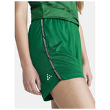 Premier Shorts W - Green - Closeup 4