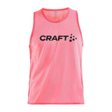 Core Team Mesh Vest 5Pcs/Pack - Red - Front