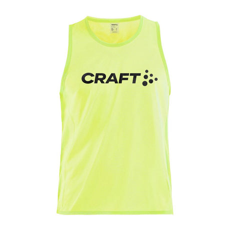 Core Team Mesh Vest 5Pcs/Pack - Yellow - Front
