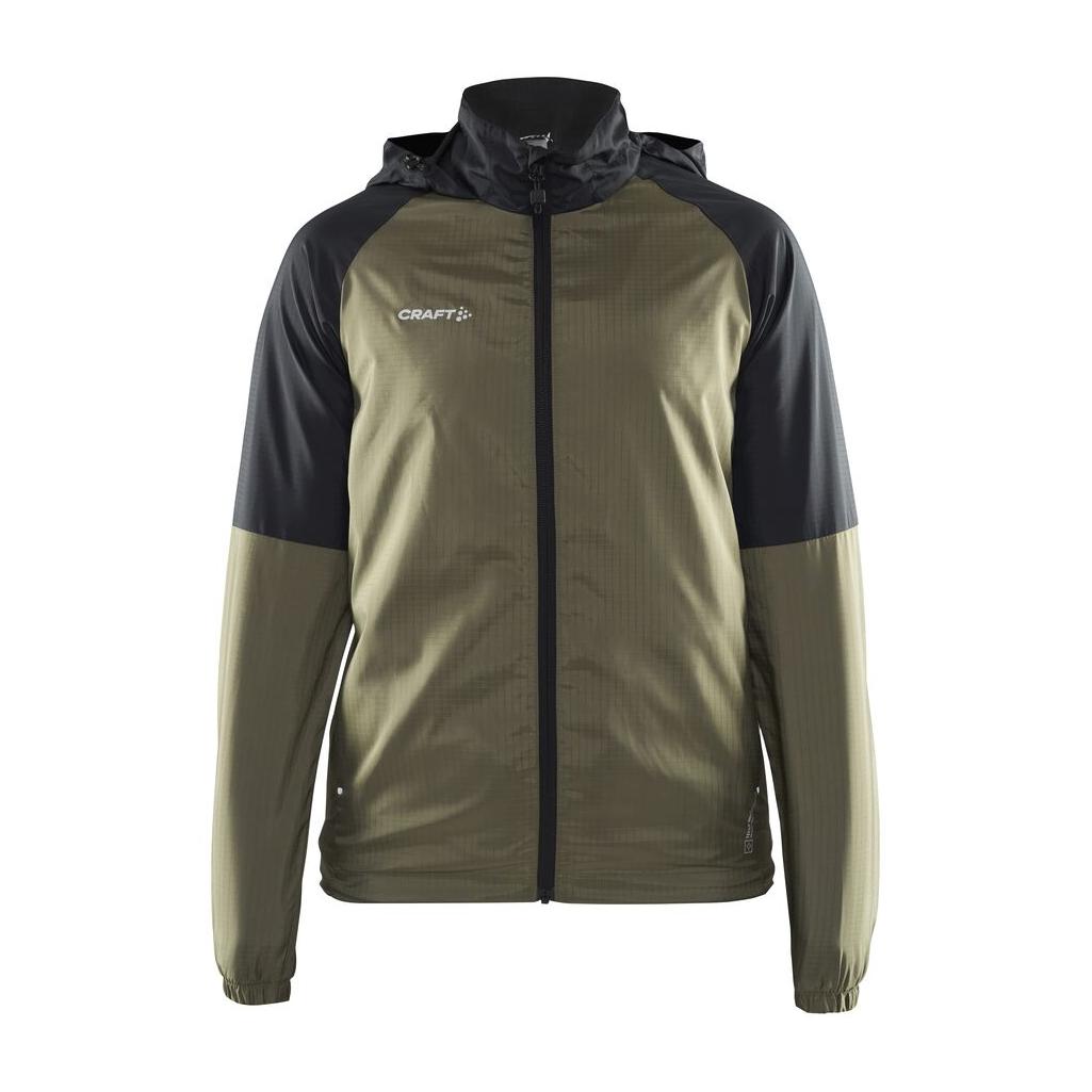 Core Unify Wind Jacket W - Green/Black - Front