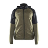 Core Unify Wind Jacket W - Green/Black - Front