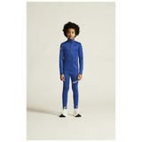 Adv Nordic Ski Club Jersey Jr - Club Cobolt/White - Closeup 1