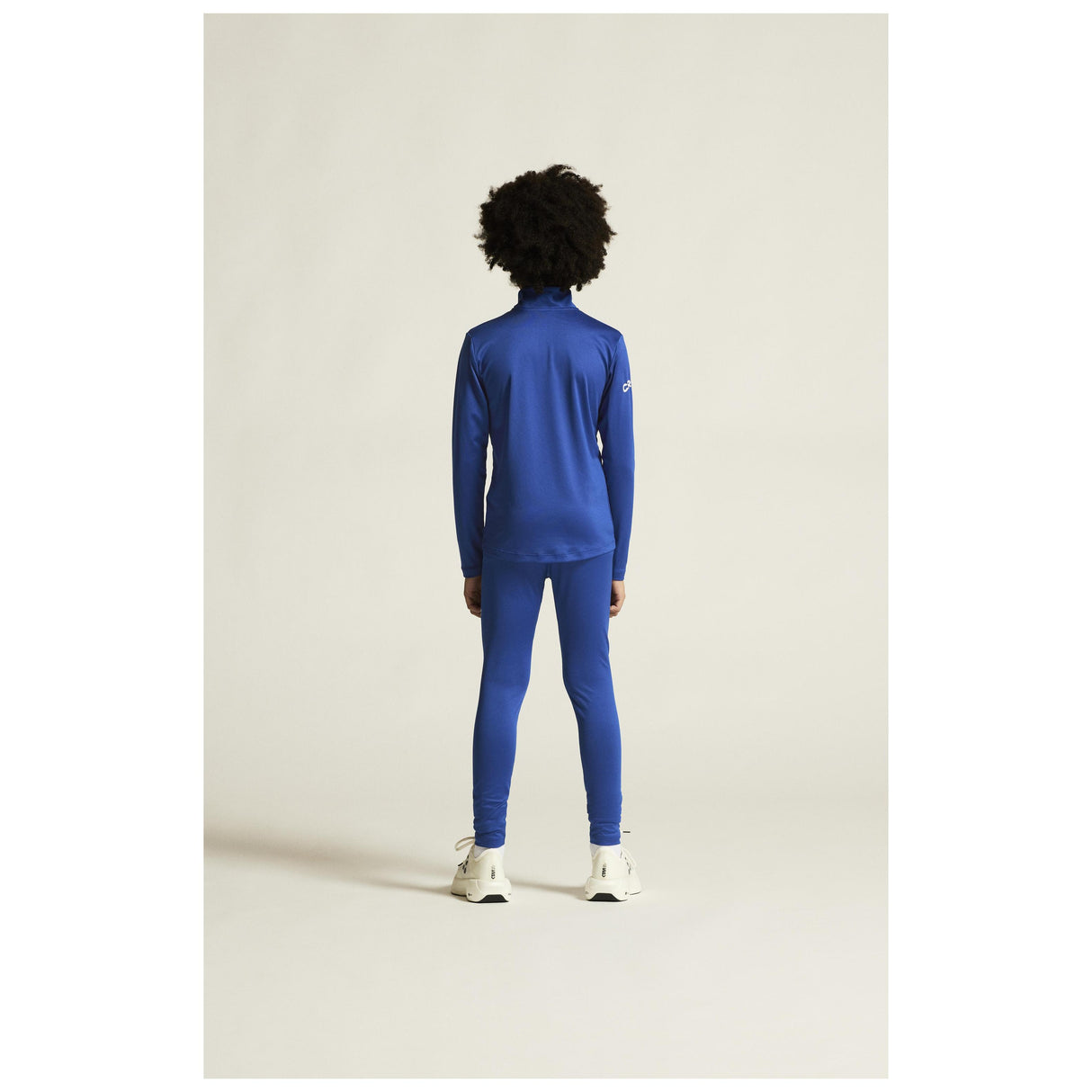 Adv Nordic Ski Club Jersey Jr - Club Cobolt/White - Closeup 4