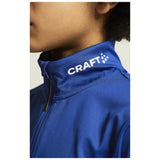 Adv Nordic Ski Club Jersey Jr - Club Cobolt/White - Closeup 7