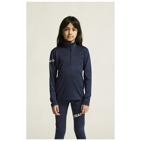 Adv Nordic Ski Club Jersey Jr - Dark Blue/White - Closeup 5