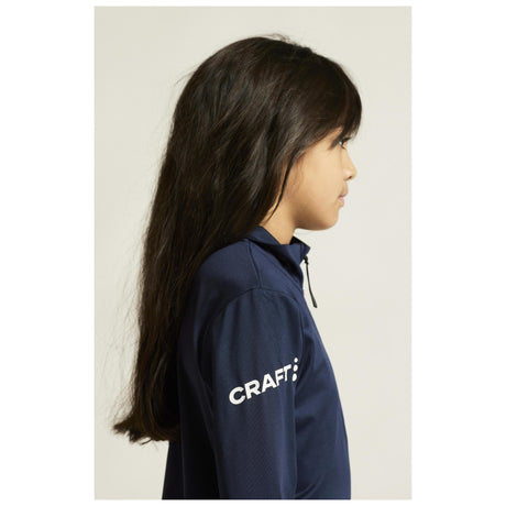 Adv Nordic Ski Club Jersey Jr - Dark Blue/White - Closeup 6